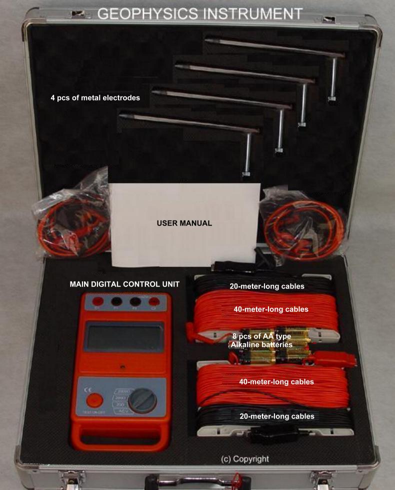 jeofizik rezistivite dedektör define